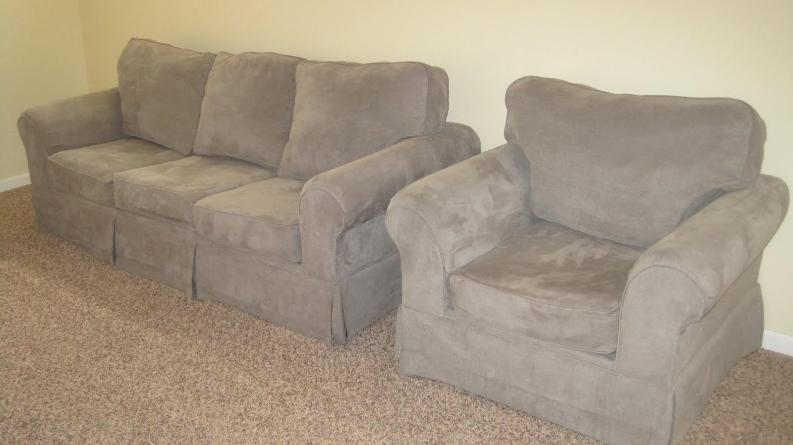 Loveland Garage Sale Sofa Sleeper & Matching Oversized Chair