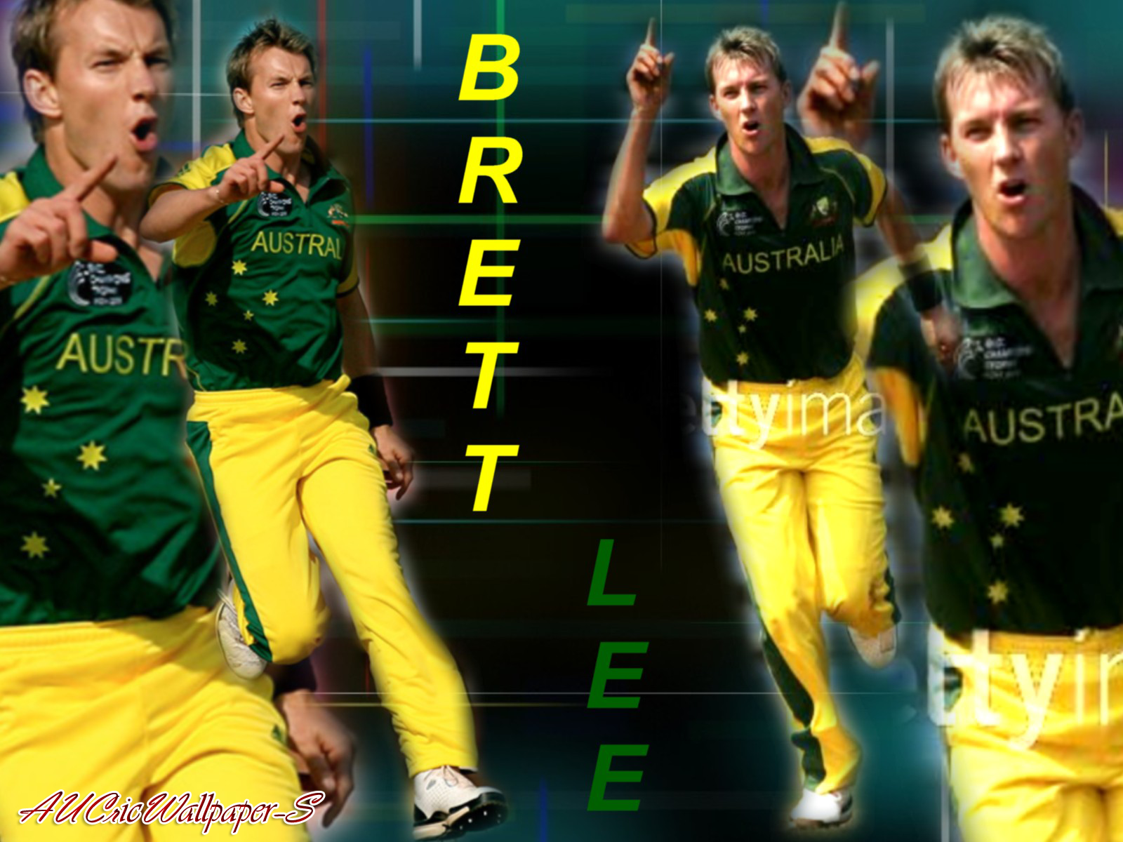 Australian Cricket Team Wallpaper: Brett Lee Wallpapers Part 1