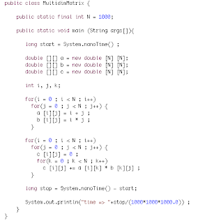 MPJ Express Blog: Overhead of using Multi-dimensional arrays in Java