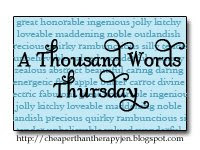Thousand Words Thursday