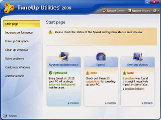 Tune Up Utilities, memperbaiki windows XP dan Vista