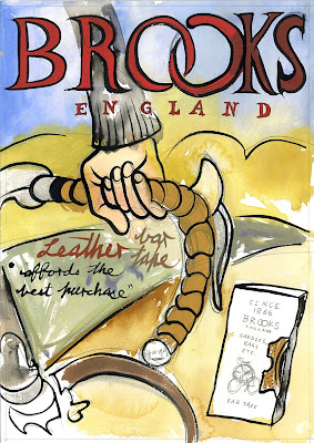 brooks leather bar tape installation