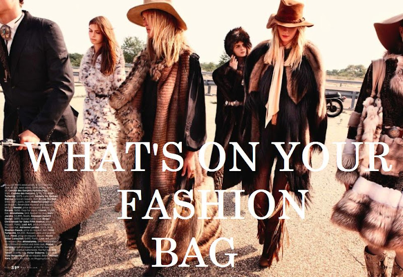 What's on your fashion bag