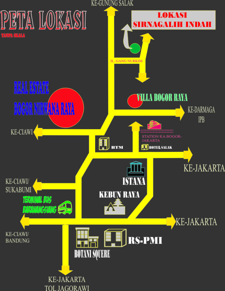 RUMAH SEDERHANA TYPE 24, 30 DAN 36: PETA LOKASI, BROSUR DAN DAFTAR