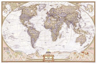 world map