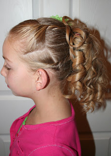 Left side view of Twist and Shout Hair Twists 