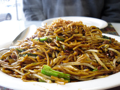Seri Malaysia, a Malaysian restaurant in the Hastings Sunrise area of Vancouver, BC, Canada, makes a mean Beef Mee Goreng!
