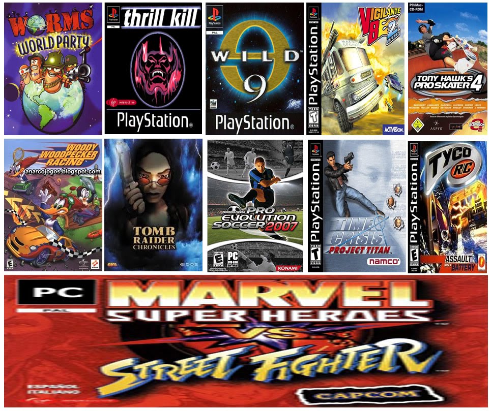 Super Pack PS1 Jogos Para PC Aqui Você Encontra Tudo