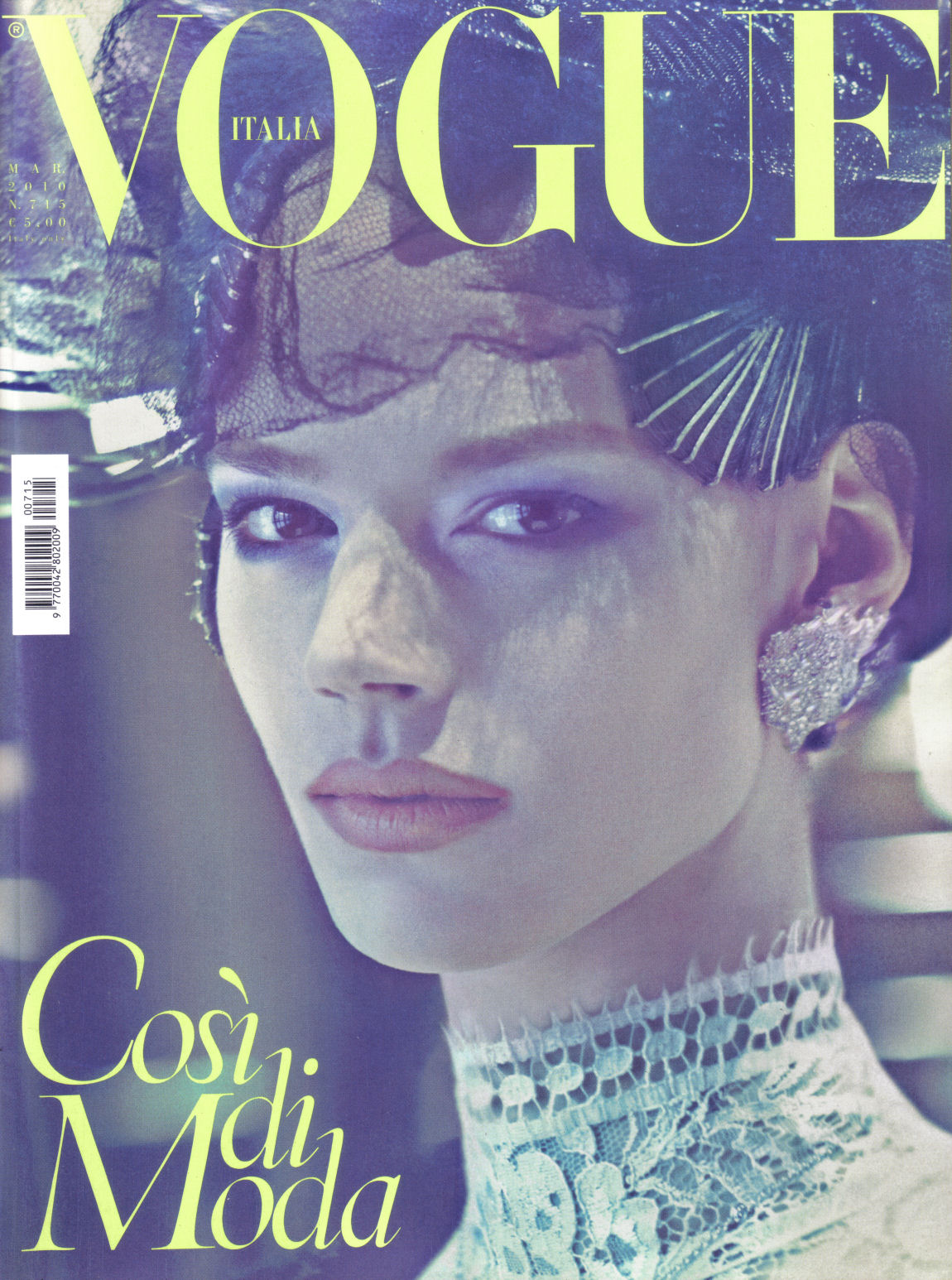vogue italia archive: Vogue Italia March 2010 | In Grande Stile