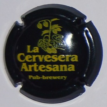 Cerveza Artesanal en Catalunya: Chapas La Cervesera Artesana