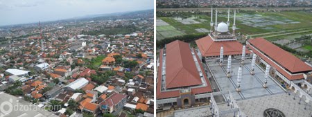 suasana Semarang dari atas menara