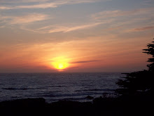 Sunset on Moonstone Beach