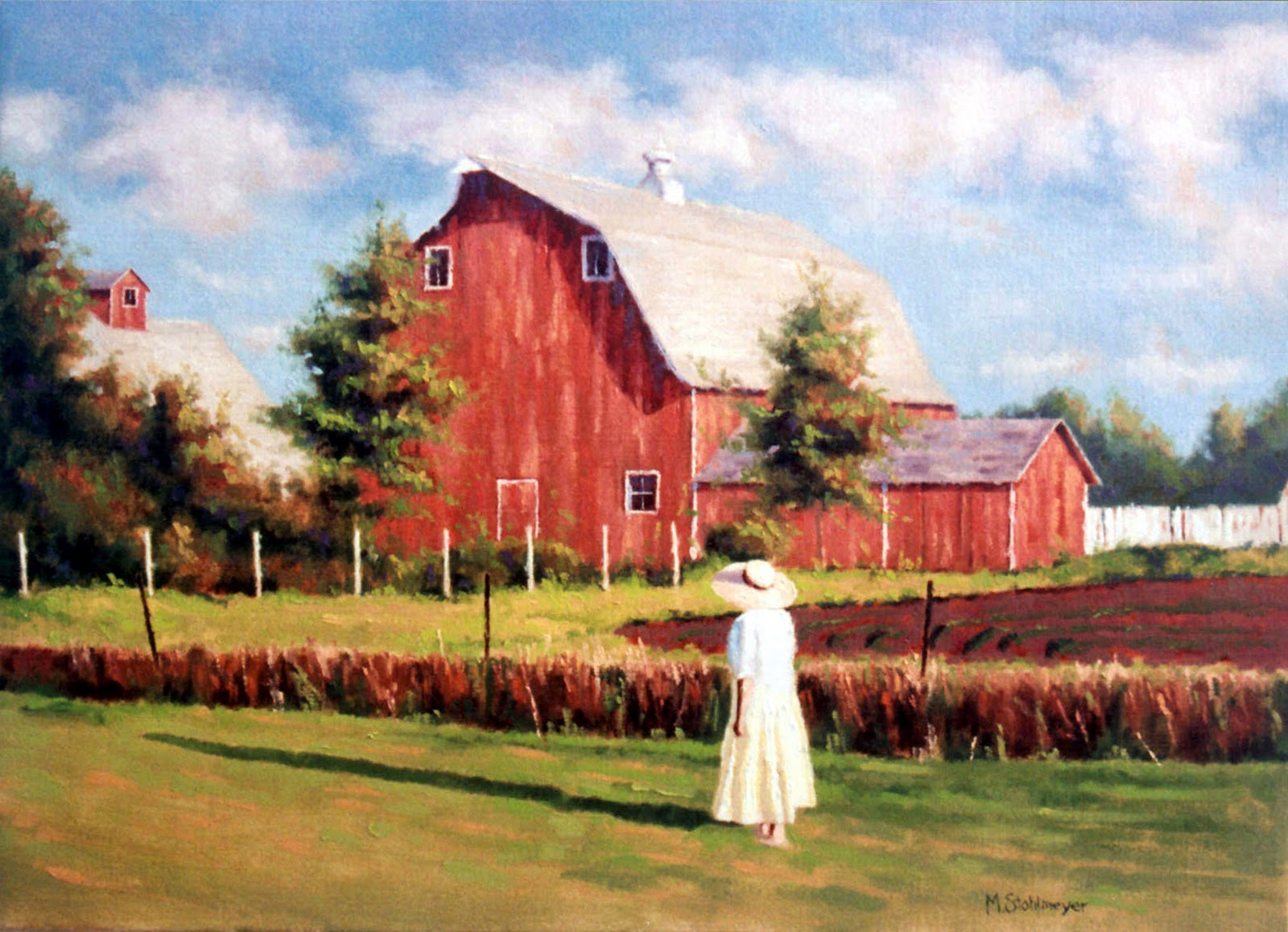 Barn and Farm Paintings and Midwest Landscapes by Michael Stohlmeyer