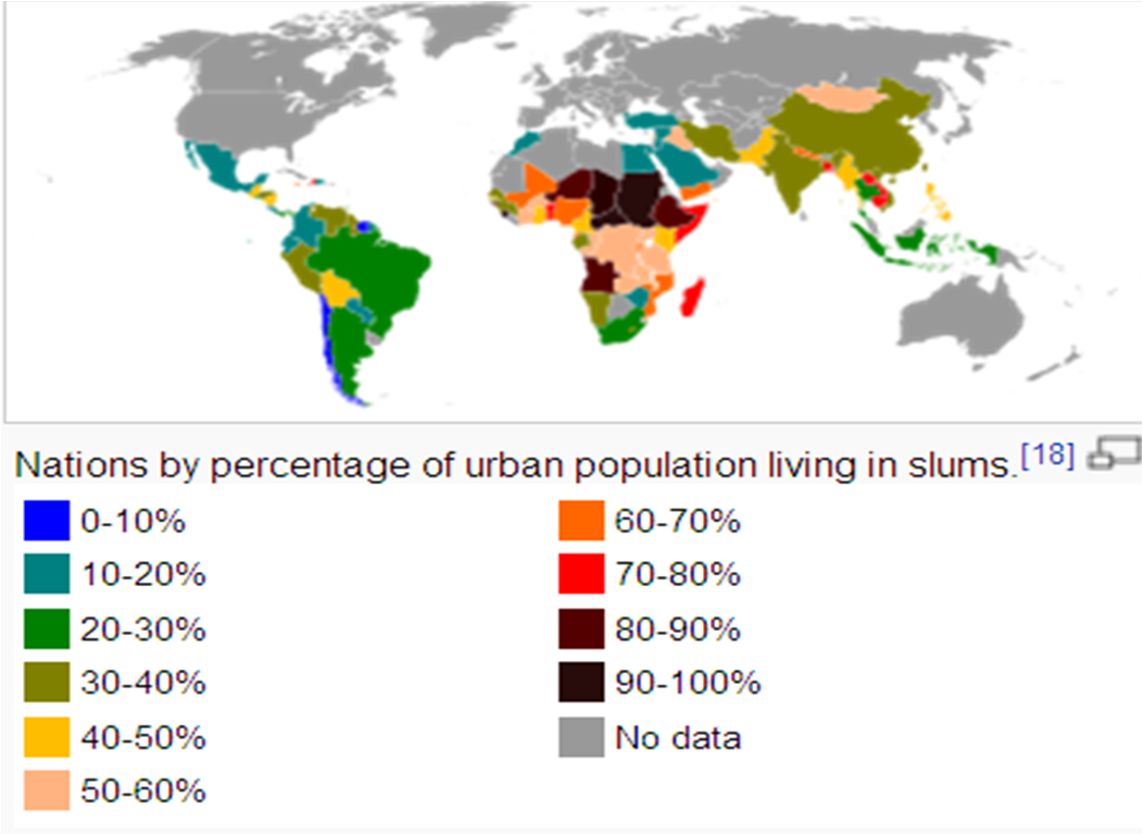Slums World Map