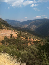 The Cliffs at Delphi, Greece