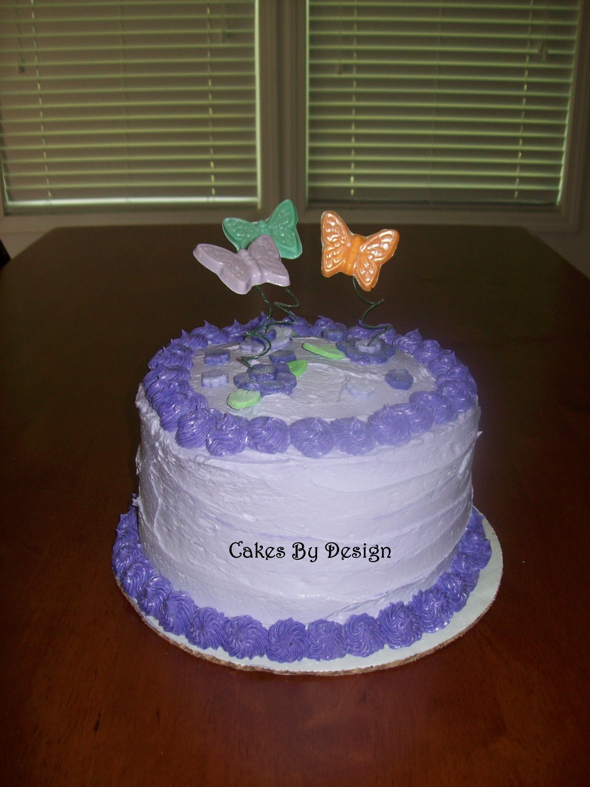 Cakes By Design Signature Flying Butterfly cake