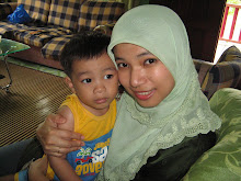 My wife bersama anak bertuah kami (Aisy)