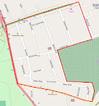 Area covered by Mile End Residents Association (MERA)