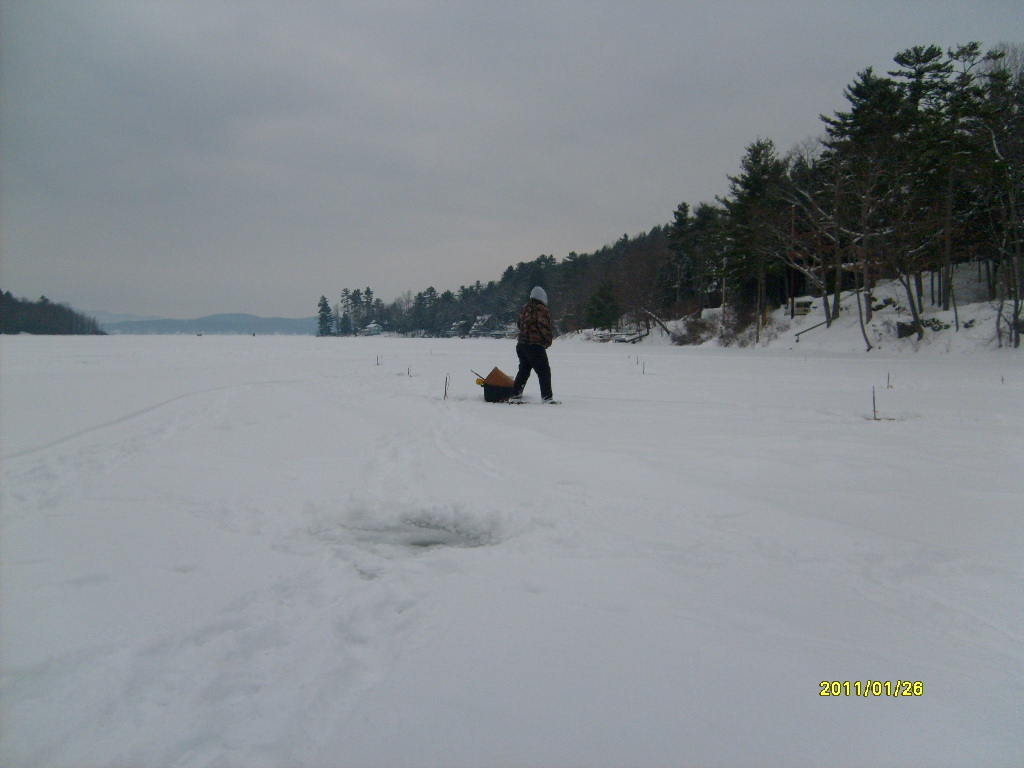 GUIDED VERMONT ICE FISHING TRIPS Vermont Ice Fishing