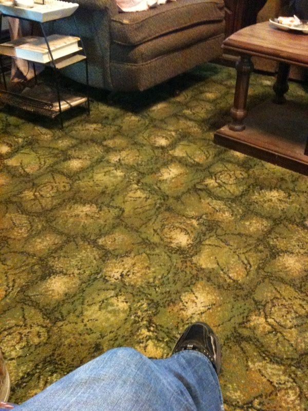 Mad Meanderings The most awesome green carpet