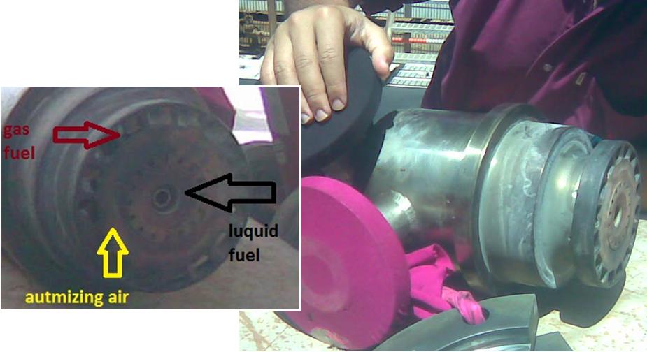 General Electric Turbine Fuel Nozzle