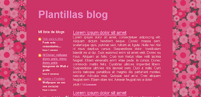 Plantilla blog blogger gratis 