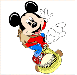 Mickey mouse en monopatin;  Imagenes mickey mouse para imprimir