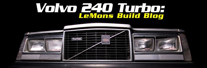 Volvo 240 Turbo Lemons Build Blog