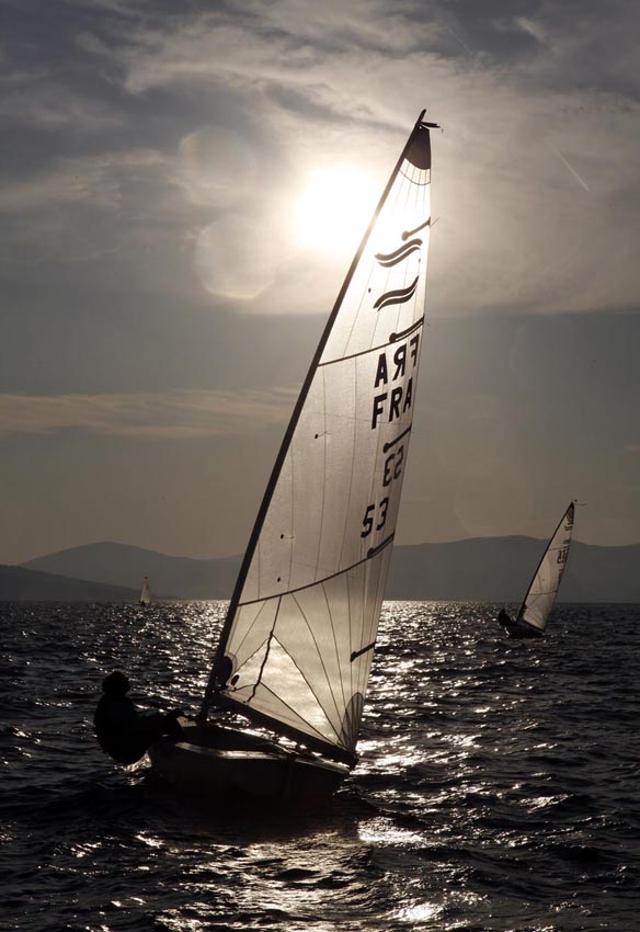 Finn Sailing