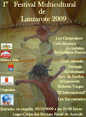 1er FESTIVAL MULTICULTURAL DE ARRECIFE 2009