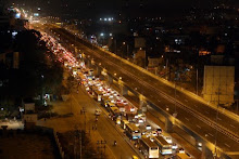 Traffic on Hosur road near electronic city Bangalore