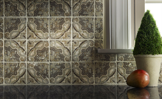 Minore backsplash closeup