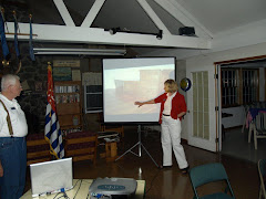 Cruisers talk about the Great Loop at the Storm King Power Squadron meeting,