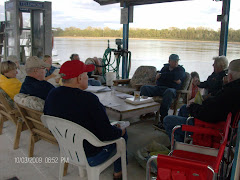 Fern teaching Charts 101B at Hoppie's Marina, Kimmswick, MO