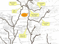 Fred's map of this leg of the Great Loop.  We are moving south!