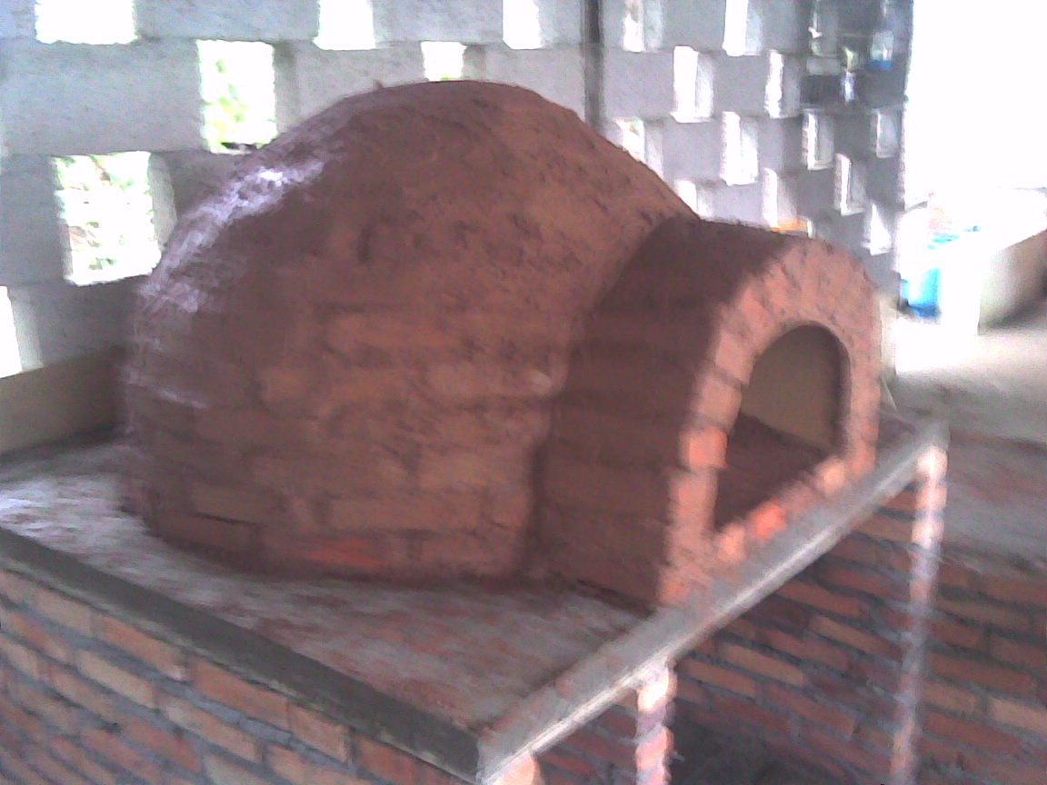 DECORAÇÃO RUSTICA Construição do Forno e Fogão a lenha