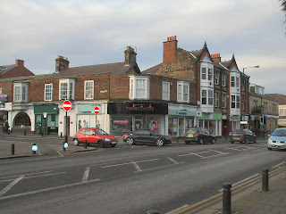 Junction with Elmfield Road Junction with Elmfield Road