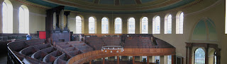 The inside of All Saints Church