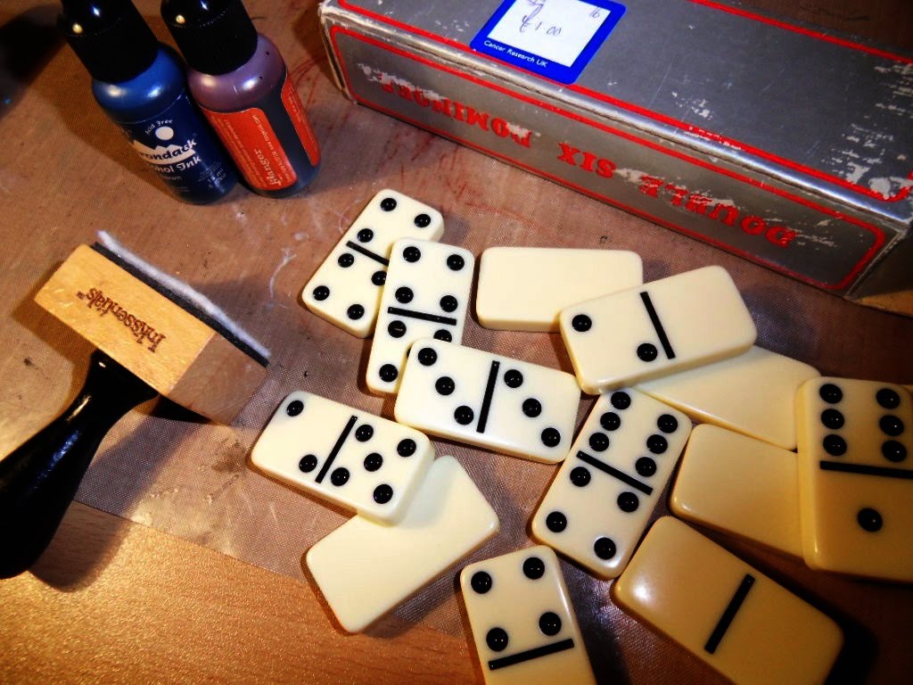 Creative Flourishes: Altered Dominoes