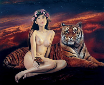 Chinese Mythology Porn - æŽå£®å¹³:ä¸œæ–¹ç¥žå¥³ Li Zhuang Ping : Nude Goddess of the East | Asian Scandal