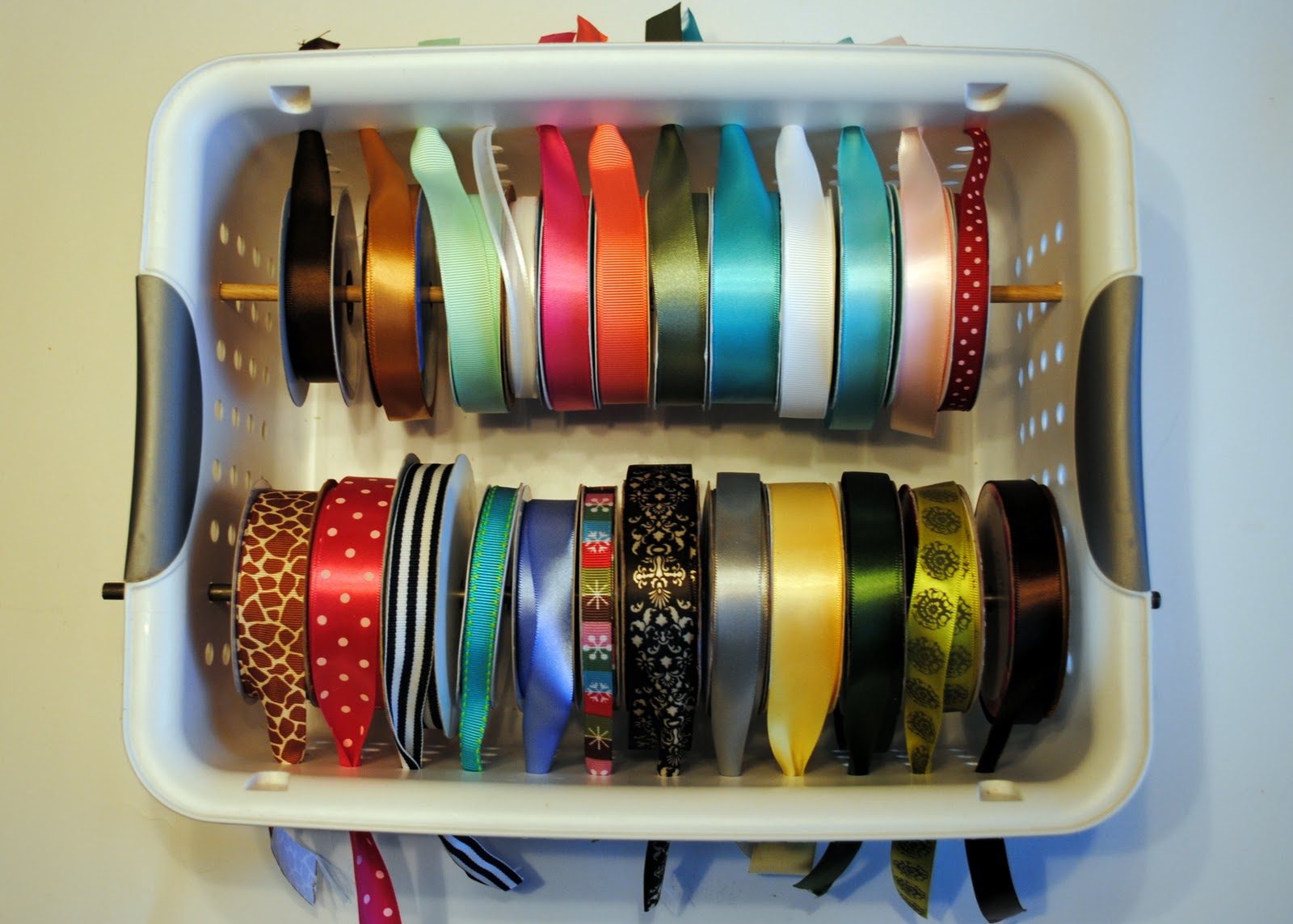 DIY Ribbon Storage Organizers, Racks, & Shelves - Jennifer Maker