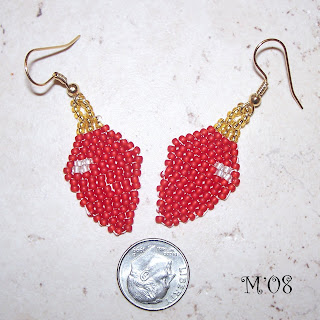 Holiday earring Bead Patterns - About.com Beadwork