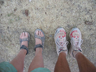 Grand Canyon feet