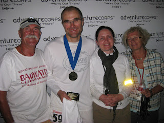 A happy crew at the 2008 Badwater finish.