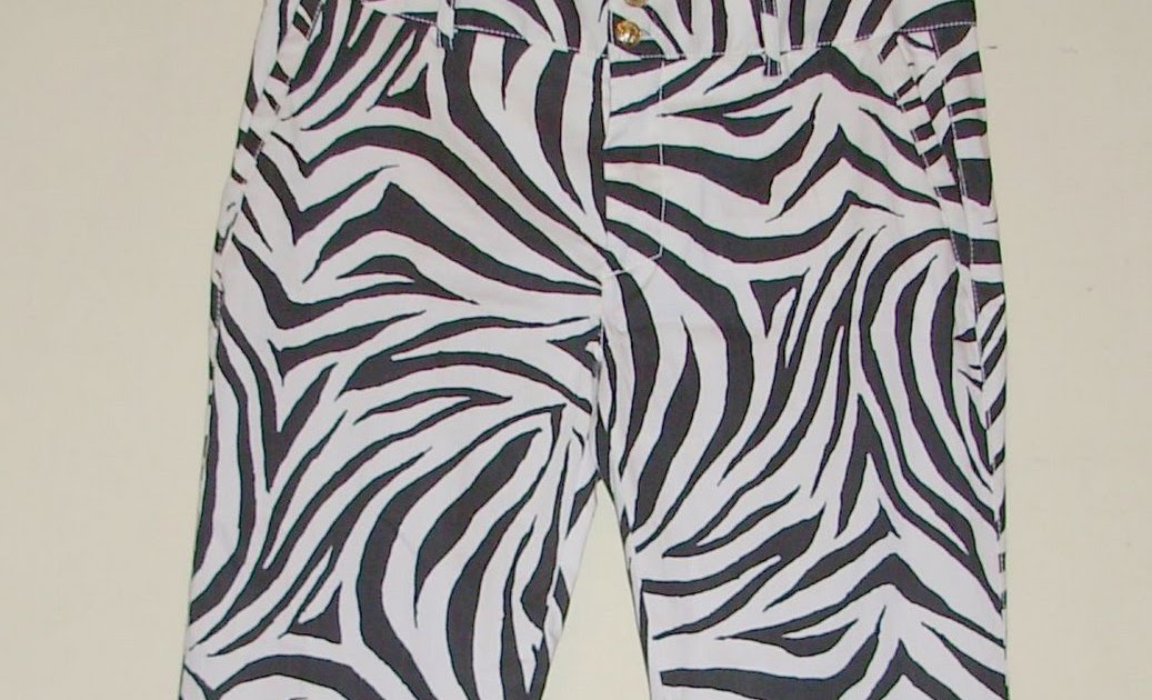 Pin-Up Bazzar: Calça Zebra \u003e Zara \u003e Nunca usada!