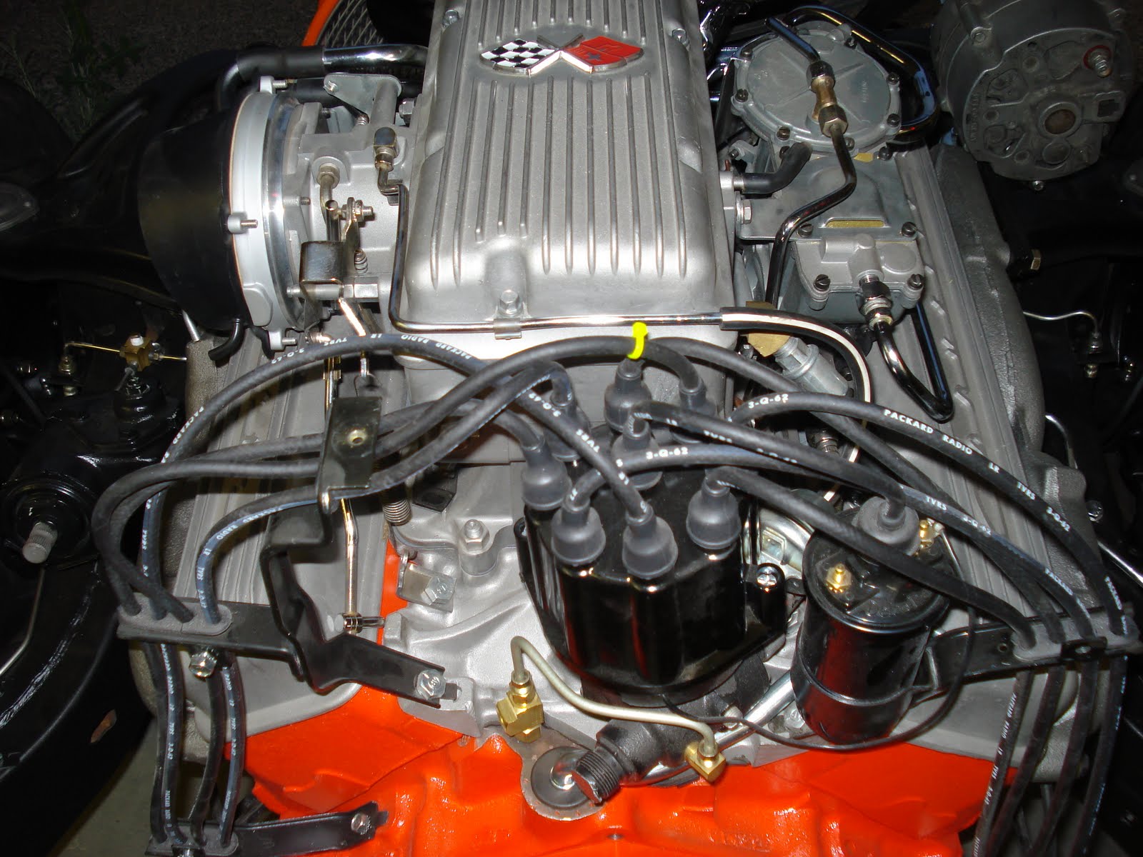 1963 Corvette Sting Ray Split Window Coupe Restoration 327 Fuel