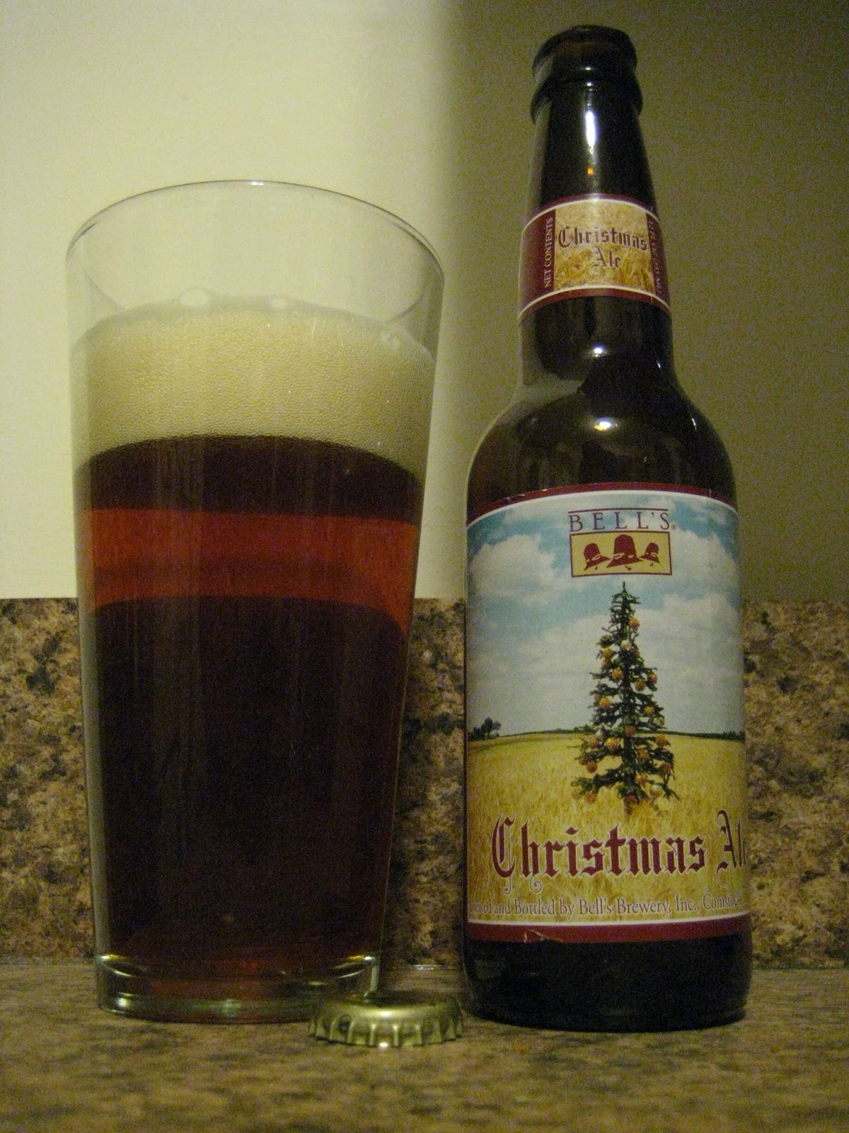 Drinkin' and Modelin' Beer Review Bell's Christmas Ale