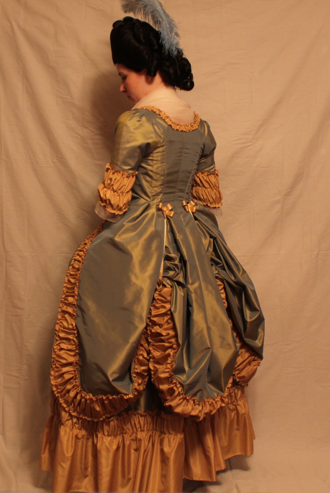 Diary of a Mantua Maker Robe a la Polonaise