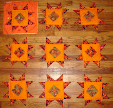 quilt squares for fall swap at MJF