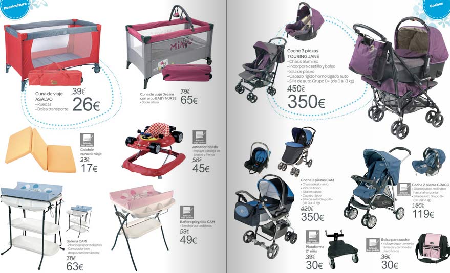 Con bebe a cuestas: Catálogo rebajas Carrefour y puericultura